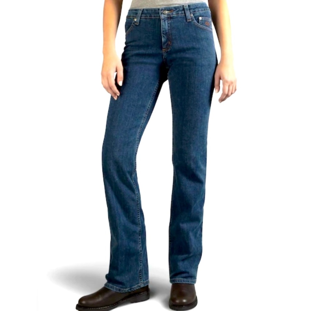 Harley Davidson Jeans, Sz. 8 Tall, Bootcut, 30” Inseam
